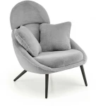 Fotelis MERRY leisure chair, pilkas