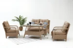 „Garden Lounge“ komplektas Vera Rattan (2+1+1+S)