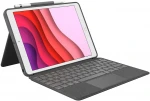 Klaviatūra Logitech COMBO TOUCH IPAD 7TH GEN / GRAPHITE ESP MEDITER