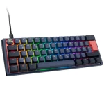 Ducky One 3 Cosmic Mėlyna Mini Klaviatūra žaidimams, RGB LED - MX-Mėlyna