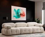 Hanah Home 3 vietų sofa Bubble 3 Seater ( L1-O1-1R) - Bouclette