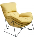 Fotelis Armchair DIVA ocher yellow