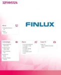 Finlux Televizorius LED 32 cale 32FHH5124