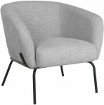 Fotelis Armchair MICKY light pilkas