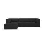 Sofa Micadoni Ruby, 273x180x69 cm, juoda