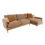 Kampinė sofa DAISY RC smėlio spalvos