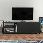 TV staliukas Kalune Design TV stalas Primrose - Juodas, Anthracite