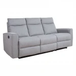Sofa-reglaineris Evelekt, 204x93x102cm, pilka