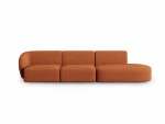 Sofa Milo Casa Paolo, 302x85x74 cm, oranžinė