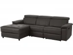 Trivietė sofa Loft Tanaro, ruda