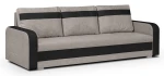 Trivietė sofa Condi, smėlio sp./juoda