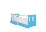 Vaikiška lova Lena, 160x75 cm, mėlyna/balta