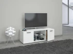 Televizoriaus spintelė Lowina, 115x36x40 cm, balta