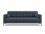 Sofa Cosmopolitan Design Bali 4S, tamsiai mėlyna/juoda