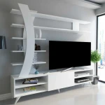 TV staliukas Kalune Design Televizijos vienetas Duru