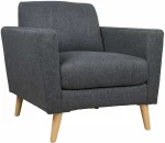 Fotelis Armchair KAILI dark pilkas