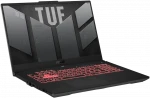 Nešiojamas kompiuteris ASUS TUF A17 FA707NV-HX048W – 17,3 branduolio FHD AMD Ryzen R7-7735HS, 16 GB RAM, 1 TB SSD, GeForce RTX 4060, Windows 11