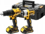 Įrankių rinkinys DeWalt (DCD777 + DCF787); 18 V; 2x2,0 Ah akum.