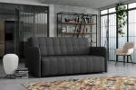 Sofa/lova IVA 3 GRAND, tamsiai pilka