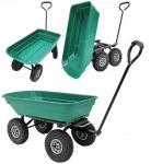 Sodo vežimėlis XL, žalias