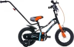 Dviratukas vaikams Sun Baby Tiger Bike 12, juodas