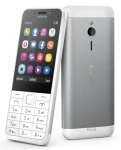 Nokia 230 Dual SIM (Sidabrinis) 2.8" 16MB