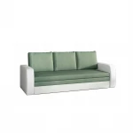 Sofa NORE Inversa, žalia/balta