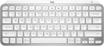 Logitech Minimalistinė Belaidė Klaviatūra su pašvietimu MX Keys MIni for Mac, Nordic išdėstymas, Pilka