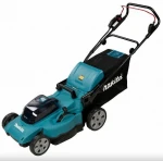 Makita DLM480Z Akumuliatorinė vejapjovė 2X18V, 48cm, 4/1 (Pjovimas/Surinkimas/Mulčiavimas/Galinis išmetimas), 24,5kg, Plastikinis korpusas, Be akumuliatorių ir kroviklio!