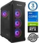 Stacionarus kompiuteris INTOP i7-12700F 16GB 250SSD M.2 NVME+2TB RTX4070 12GB no-OS (RW31858NS)