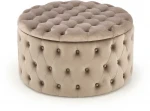 Fotelis NUNEZ pouffe color: beige