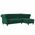 Sofa-lova Dorel Home Felix, žalia