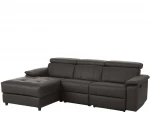 Trivietė sofa Loft Tanaro, ruda