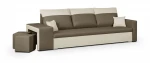 Sofa Bellezza Dakota, smėlio spalvos/šviesiai ruda