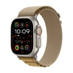 Apple Watch Ultra 2 GPS + Cellular 49mm Natural Titanium Case with Tan Alpine Loop - Medium MX4F3EL/A