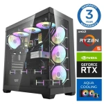 INTOP AQUA Ryzen 5 7600X 16GB DDR5 1TB SSD M.2 NVME+2TB RTX4060Ti 8GB no-OS