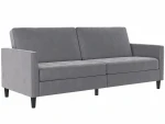 Dvivietė sofa-lova Dorel Home Presley, pilka