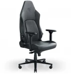 Razer Plush fabric; Aliuminio | Gaming chairs | Iskur | Dark pilkas