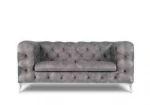 Sofa Micadoni Home Violane, pilka