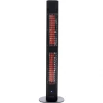 SUNRED | Heater | RD-DARK-3000L, Valencia Dark Lounge | Infrared | 3000 W | Juodas | IP55