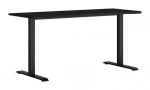 Žaidimų stalas BRW, 160x68 cm, juodas