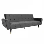 Sofa - lova Falun, 214x83x82cm, pilka