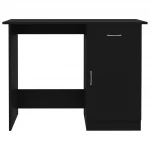 Rašomasis stalas, 100x50x76cm, juodas