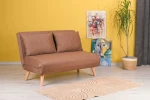 Hanah Home 2 vietų sofa-lova Folde 2-Seater - Brown