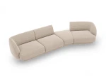 Modulinė sofa Micadoni Miley, smėlio spalvos