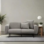 2 vietų sofa Side - Light Grey