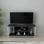 TV staliukas Kalune Design TV stalas Rinaldo - Baltas, Anthracite