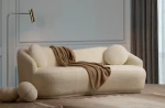 Hanah Home CREAM 3 vietų sofa Ancona - Kreminis