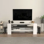 TV staliukas Kalune Design Televizoriaus stovas Lenora - Baltas, Anthracite