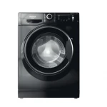 Hotpoint ARISTON Hotpoint | Skalbimo mašina | NLCD 946 BS A EU N | Energy efficiency class A | Front loading | Skalbimo talpa 9kg | 1400 RPM | Gylis 60.5 cm | Plotis 59.5 cm | Ekranas | LCD | Steam function | Juodas